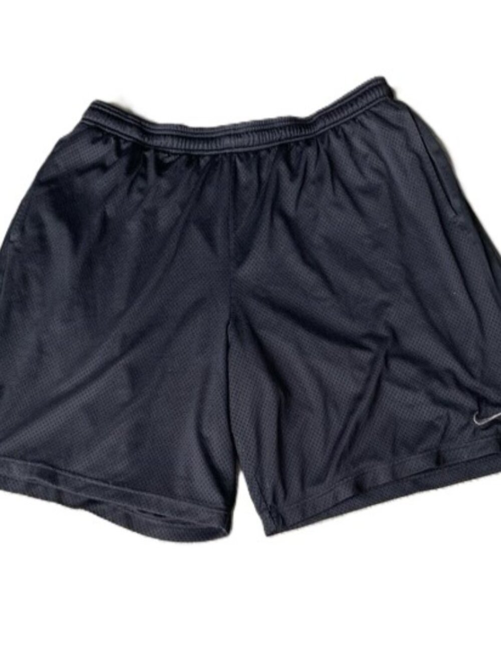 NIKE Dri-Fit Basketball Athletic Shorts Black with Gray Accents Mens XXL